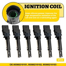 6x Car Ignition Coil 14V Fits