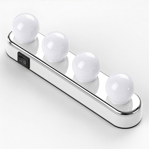 Battery powered mirror lights - powered,