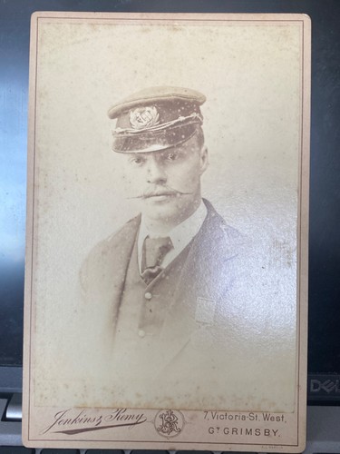 Antique cabinet card photo - antique,