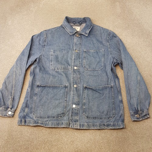 Mens jacket blue denim - mens, xl