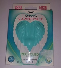 Tangle Angel Reborn Compact Ladies Plastic Hairbrush Aqua Blue New In Box