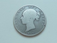 1846 2/6 HALFCROWN LOW MINTAGE - HIGH CATALOGUE VALUE