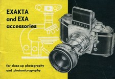 Exakta and Exa accessories -