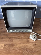 Vintage Sony PVM-90CE Video Monitor, B&W, 8.25” Screen - Working - 1970s
