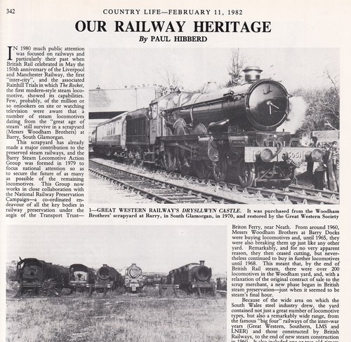 Britain railway heritage - railway,