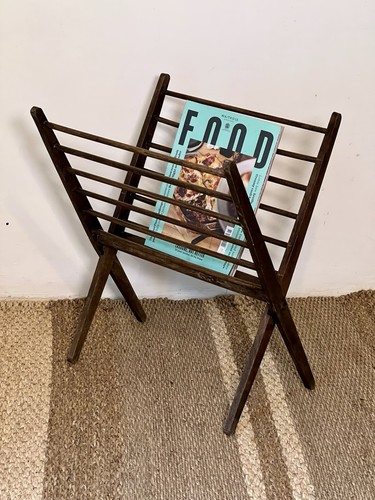 Vintage mid century wooden - vintage,