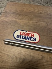 Vintage Ligier Gitanes Formula 1 Grand Prix Motor Racing Team Cloth Patch Badge
