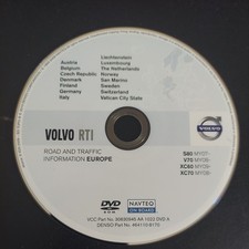 2010 Volvo RTI sat nav Map navigation DVD S80 V70 X C60 XC70  DVD A NOT UK
