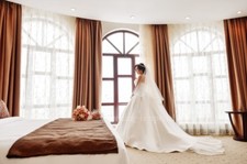 New! Champagne Bridal Wedding