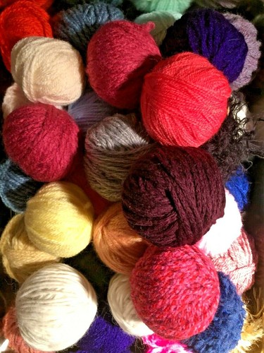 500g job lot yarn wool - yarn,