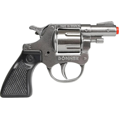 Toy police revolver diecast - toy, 38
