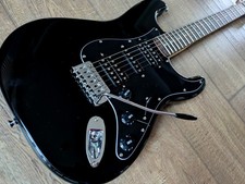 BLACK SUPERCHARGED Fender Squier Strat HSH PICKUP UPGRADE  IMMACULATE