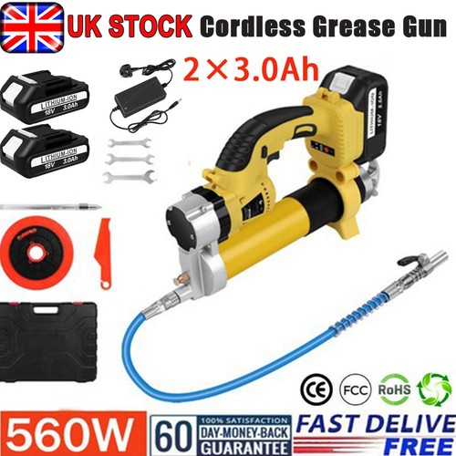 Cordless electric grease gun - cordless,