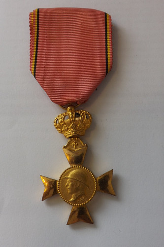 Belgium military medal cross - belgium,