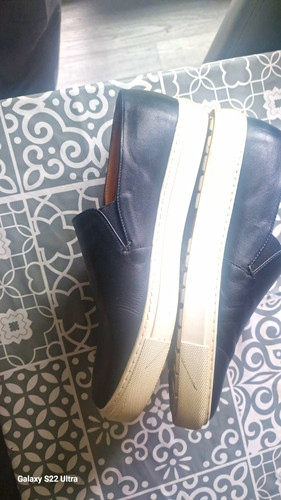 Cos men black leather - black,
