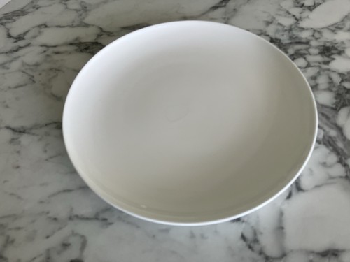 Dartington plate white curved - dartington,