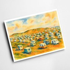 A4 PRINT - The Caravan Site