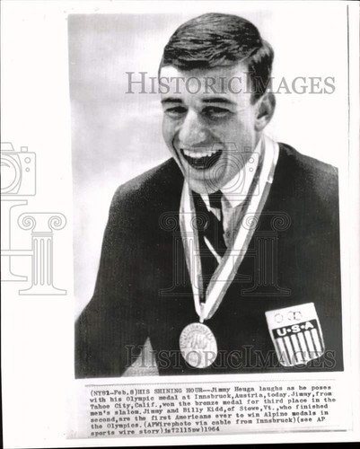1964 press photo - press,