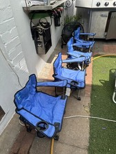 4X CAMPING BEACH CHAIRS GREAT FOR FAMILY & KIDS