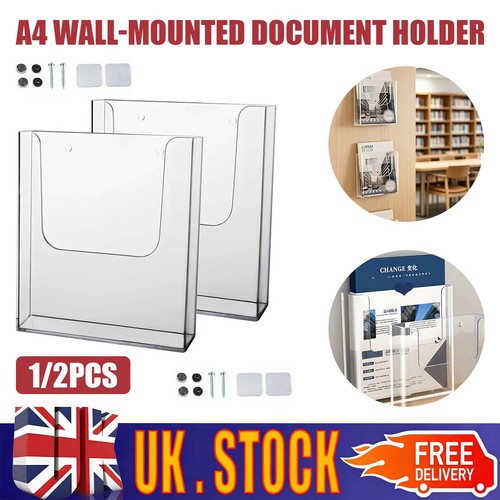 Clear acrylic document - clear,