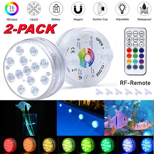 Led lights underwater - 2x,