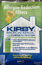 Genuine Kirby Bags Hepa Micronmagic  Filters Vacuum Cleaner  6/Pack 