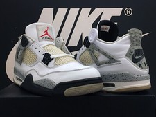 VTG 2016 NIKE AIR JORDAN 4 RETRO OG UK11 EU46 CEMENT IV BRED OREO THUNDER 1 RARE