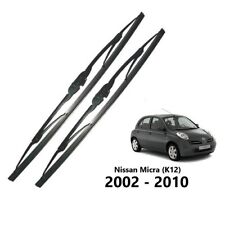 Nissan Micra K12 ('02-'10) Front Windscreen Wiper Blade Set - Pair- 21" & 18"