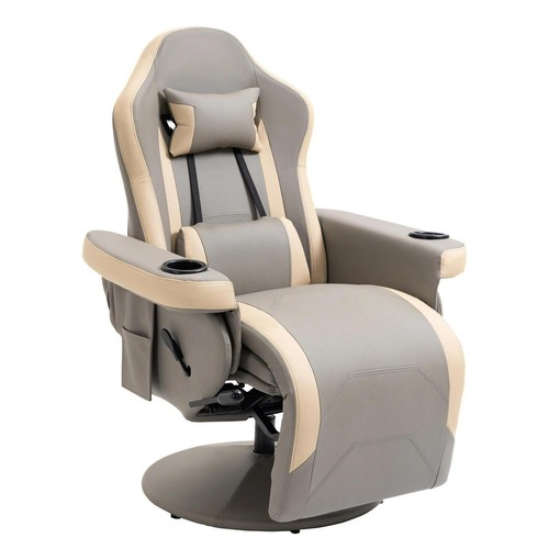 Manual recliner armchair - recliner, pu