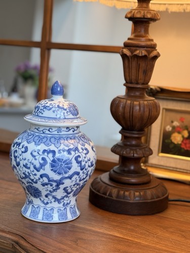 Porcelain asian blue white - porcelain,