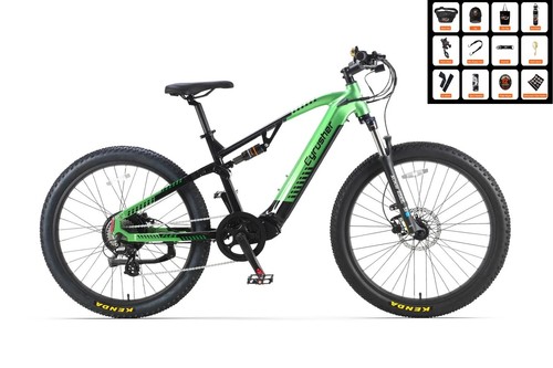 Cyrusher flex electric bike - cyrusher,