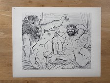Original Pablo Picasso Lithograph from 1956 First Edition Suite Vollard - 85/100