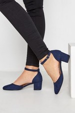 Long Tall Sally LTS Block Heel Court Shoe