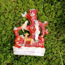 Victorian Staffordshire Spill