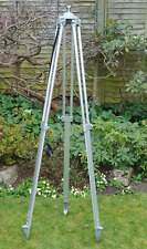 Vintage Aluminium Adjustable Leg Surveyors Theodolite Level Tripod 39"-64"