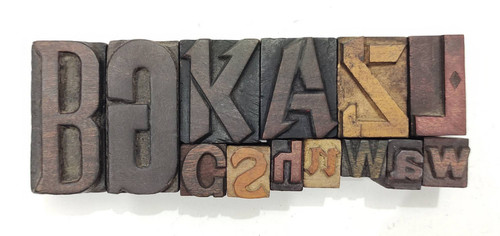 Vintage letterpress mix - letterpress, 13