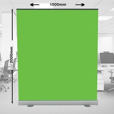 1500mm W x 2000mm H Zoom Chroma Key Green Screen PHOTO SHOOT BACKDROP Stand