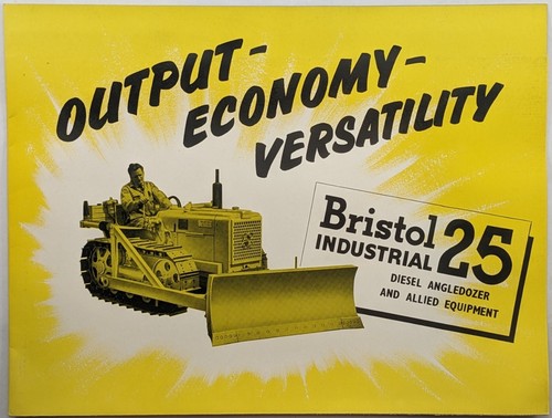 Original bristol angledozer - 25,