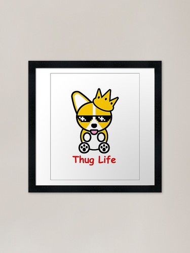 Ello corgi thug life - corgi, welsh