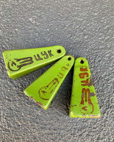 Vintage fishing weights 3pc - fishing,