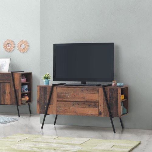 Cabinet stand with 2 - cabinet,