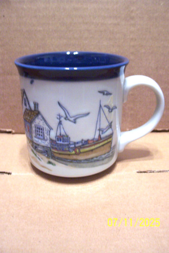 Nautical themed otagiri mug - nautical,