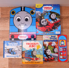 Thomas The Tank Engine Sound Busy ABC Book Board Bundle Meet The Engines