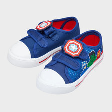 Avengers Marvel New Boys Junior Casual Trainers Shoes Easy Fasten School Size 12