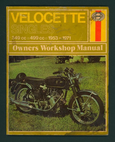 Velocette singles haynes - velocette,