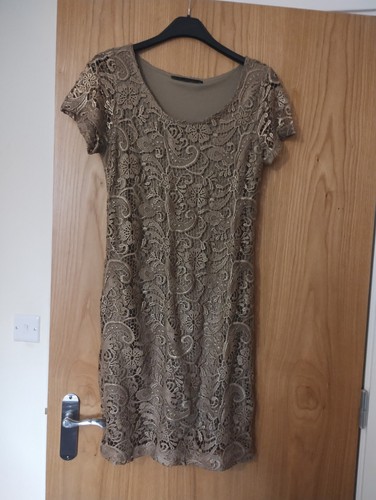 Ladies floral lace dress - floral, by