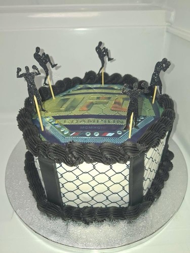 Edible icing print - ufc, champ
