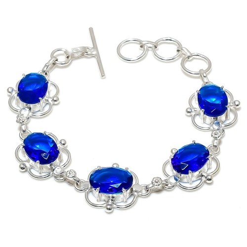 Blue tanzanite gemstone - blue,