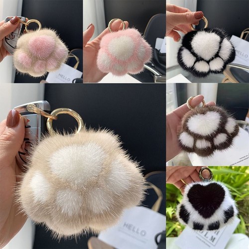 Fluffy cat paw - fluffy,