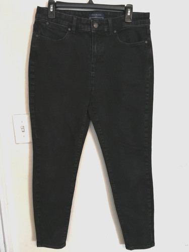 Talbots womens jeans black - talbots,